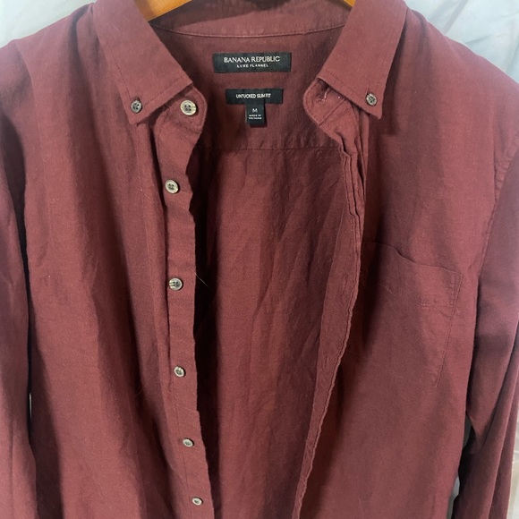 Banana Republic Luxe Flannel - Picture 4 of 6